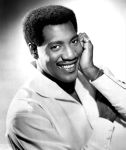 Otis Redding portrait en noir et blanc – chanteur de soul américain auteur de Dock of the Bay et figure majeure de la musique engagée